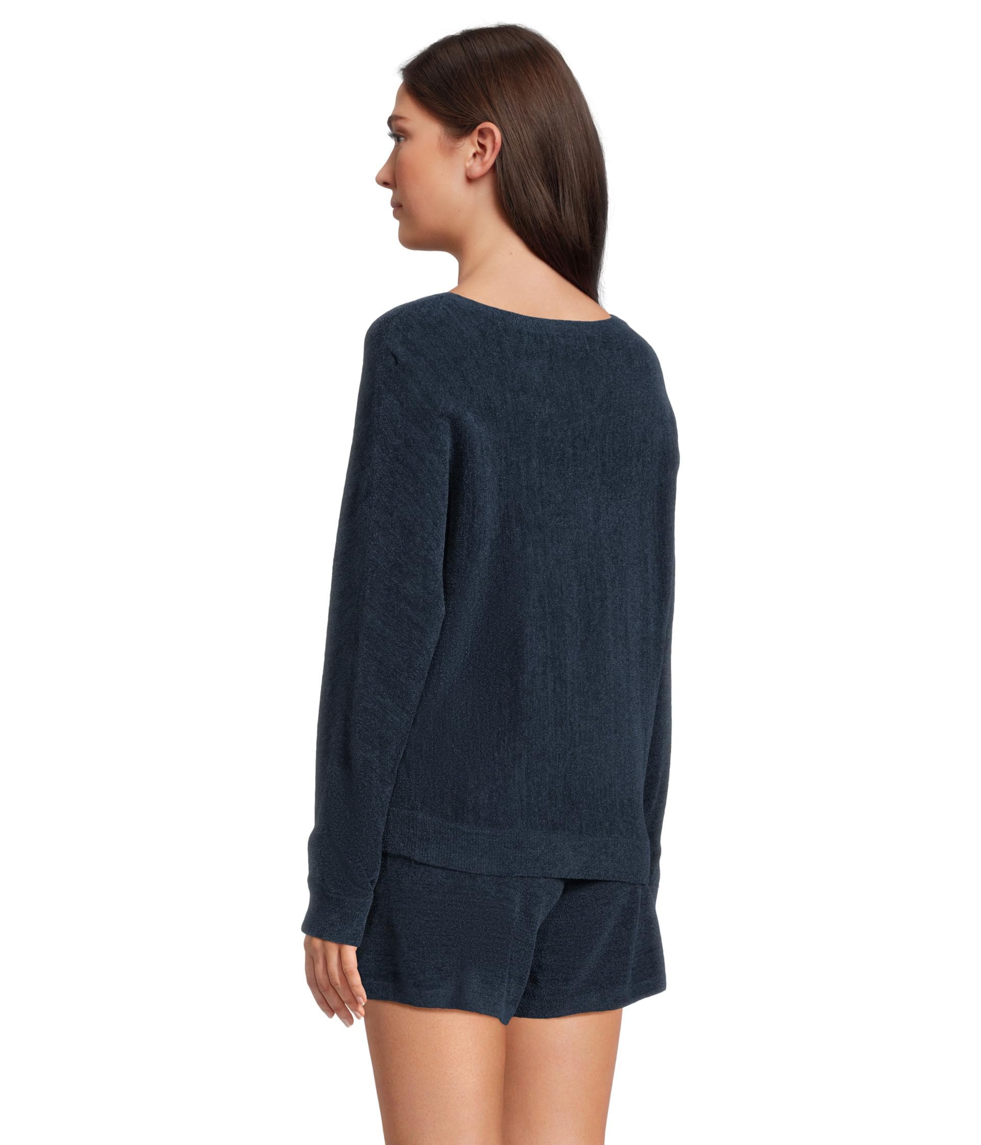 Barefoot Dreams® CozyChic Ultra Lite® Boatneck Pullover & Short Set