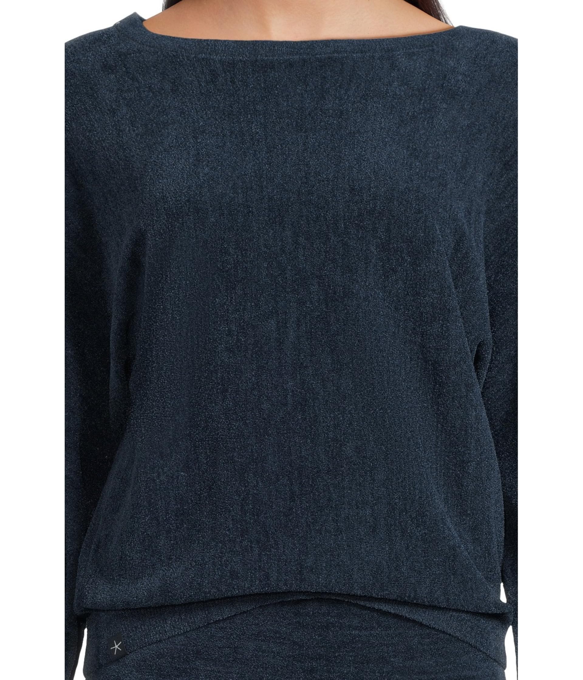 Barefoot Dreams® CozyChic Ultra Lite® Boatneck Pullover & Short Set